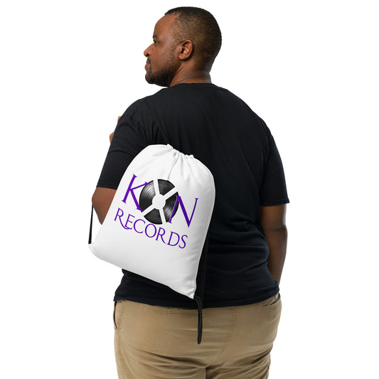 KXN Records Drawstring bag