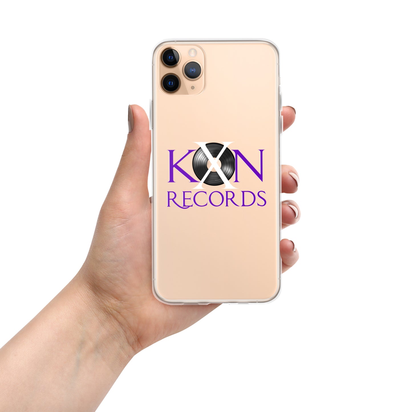 KXN Records Clear Case for iPhone®