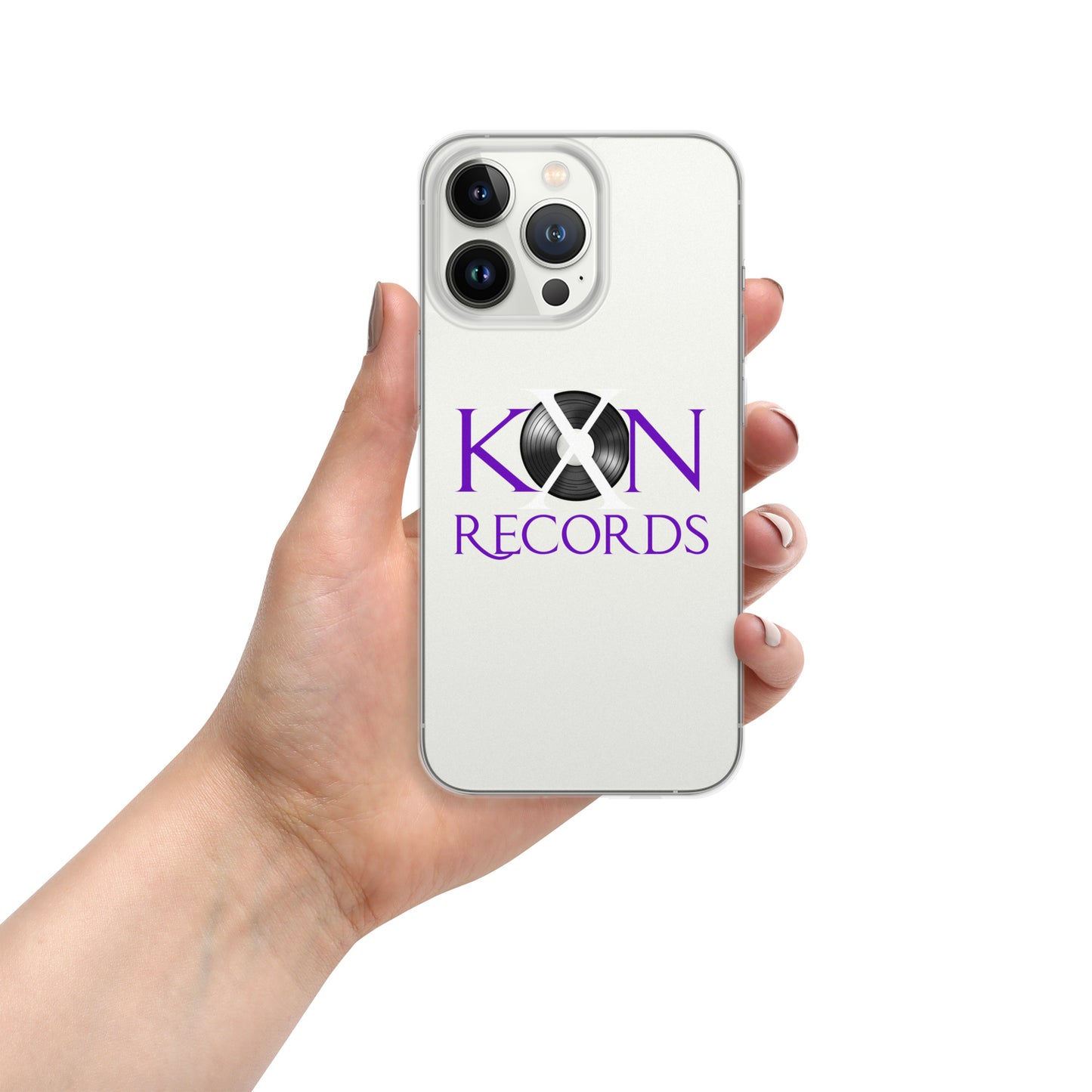 KXN Records Clear Case for iPhone®