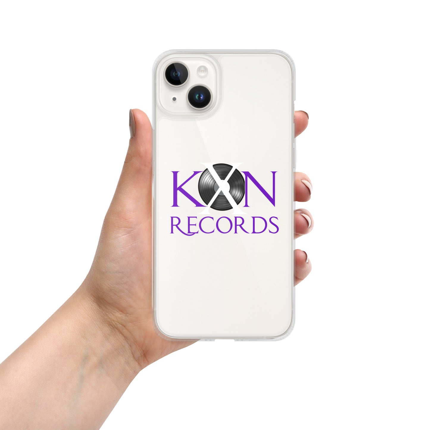 KXN Records Clear Case for iPhone®