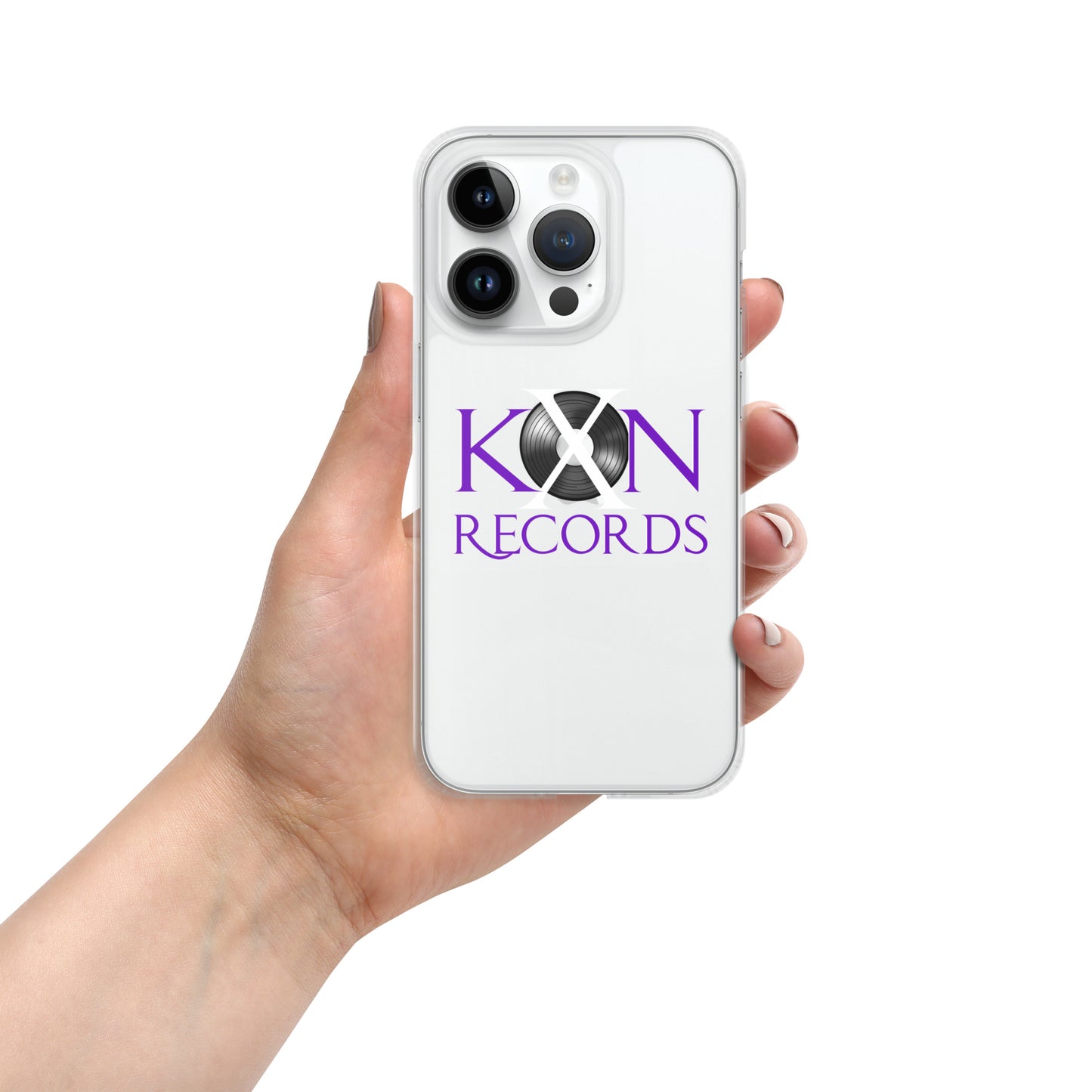 KXN Records Clear Case for iPhone®