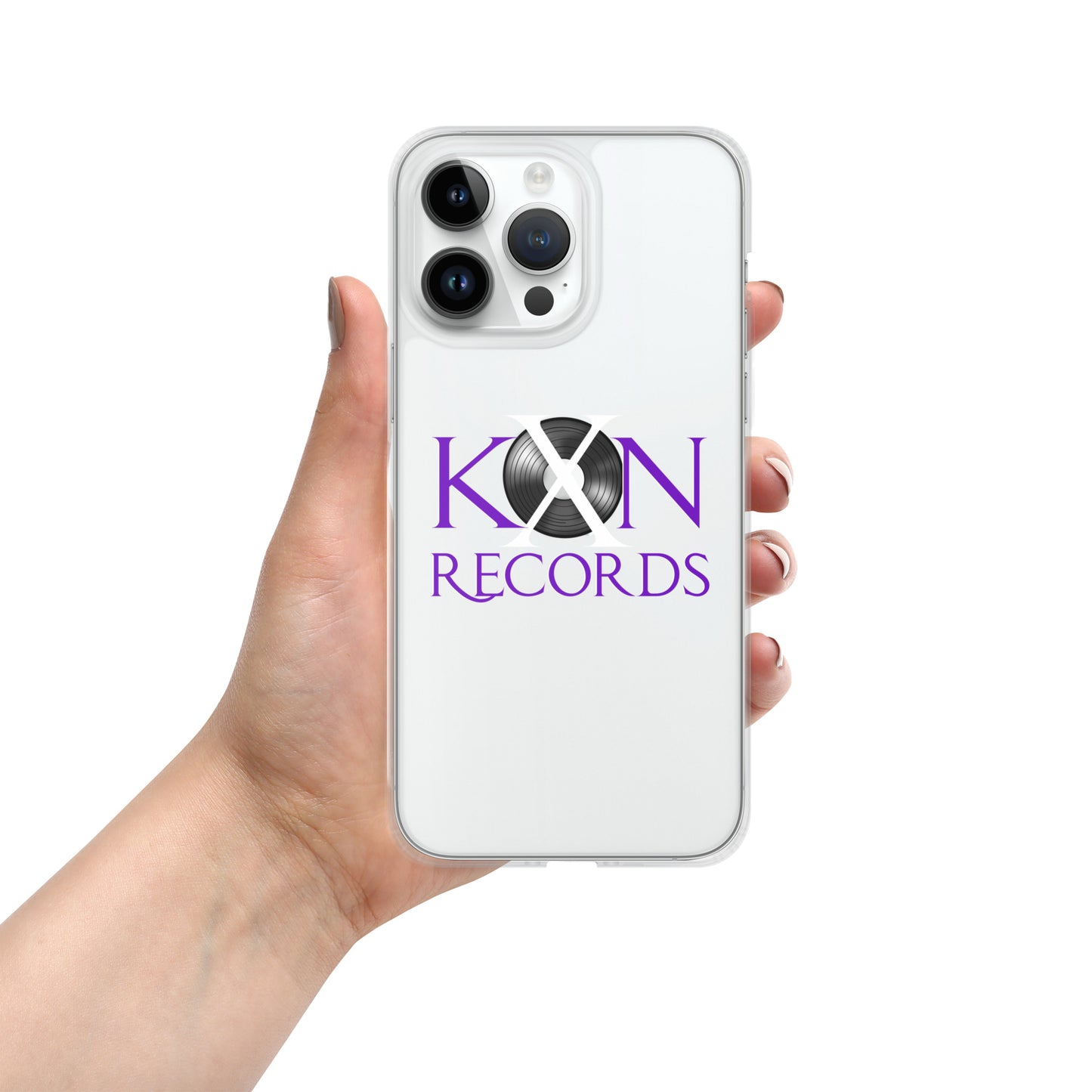 KXN Records Clear Case for iPhone®