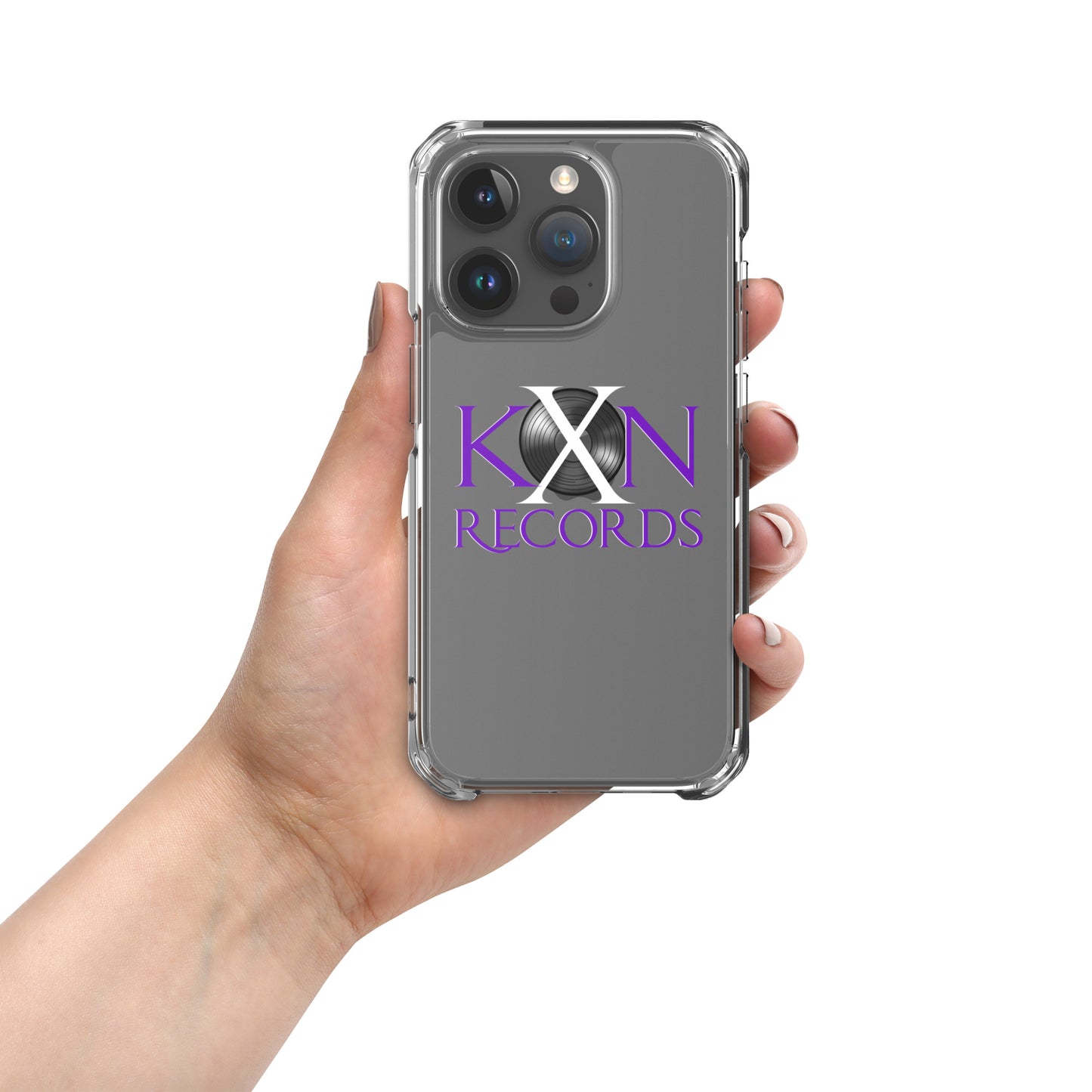 KXN Records Clear Case for iPhone®