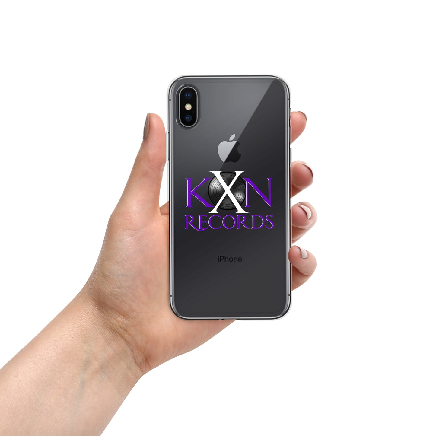 KXN Records Clear Case for iPhone®