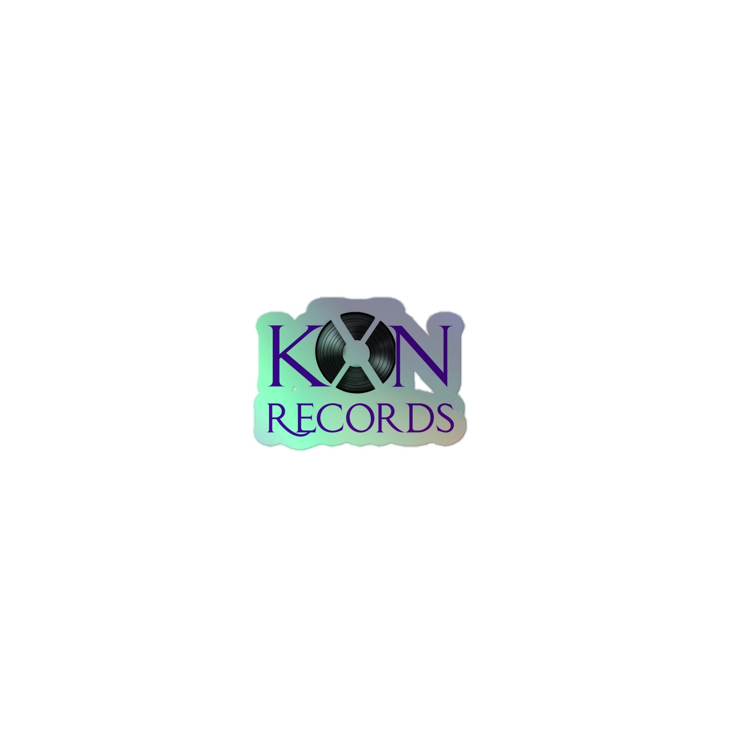 KXN Records Holographic sticker