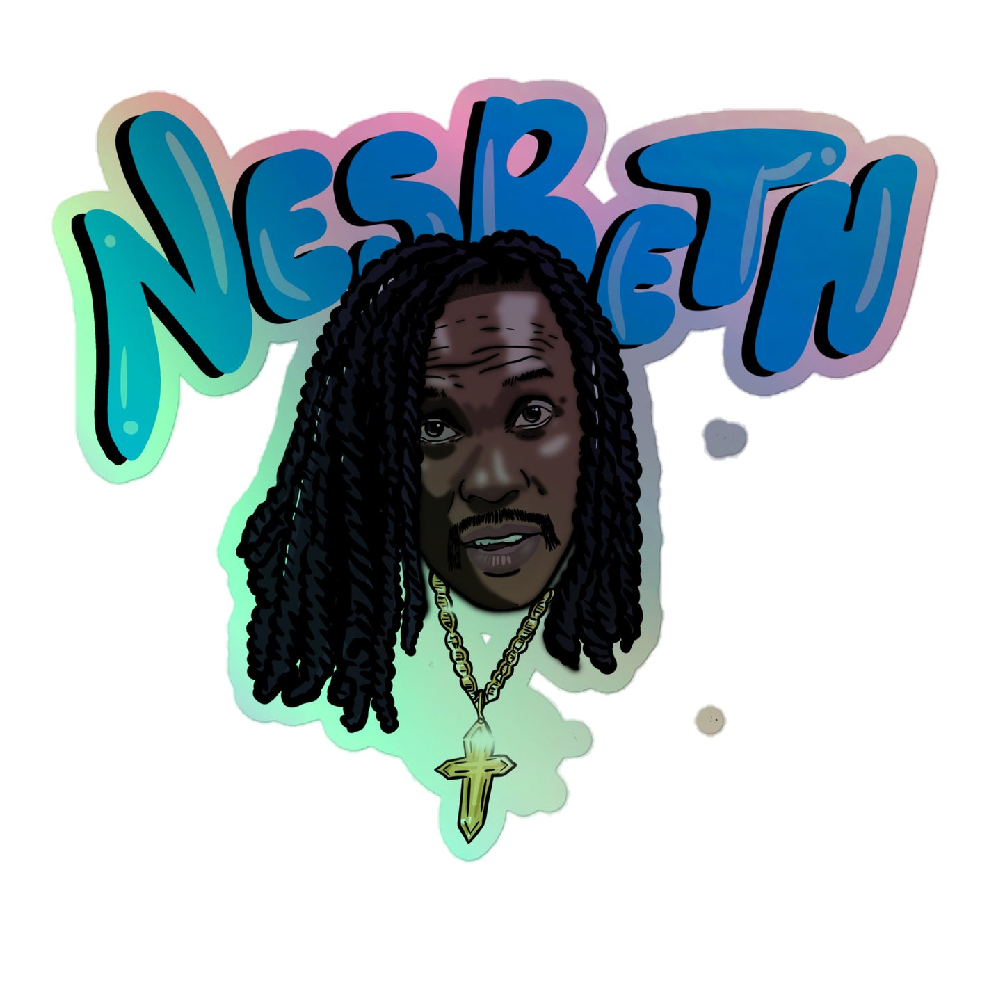 Nesbeth Holographic stickers