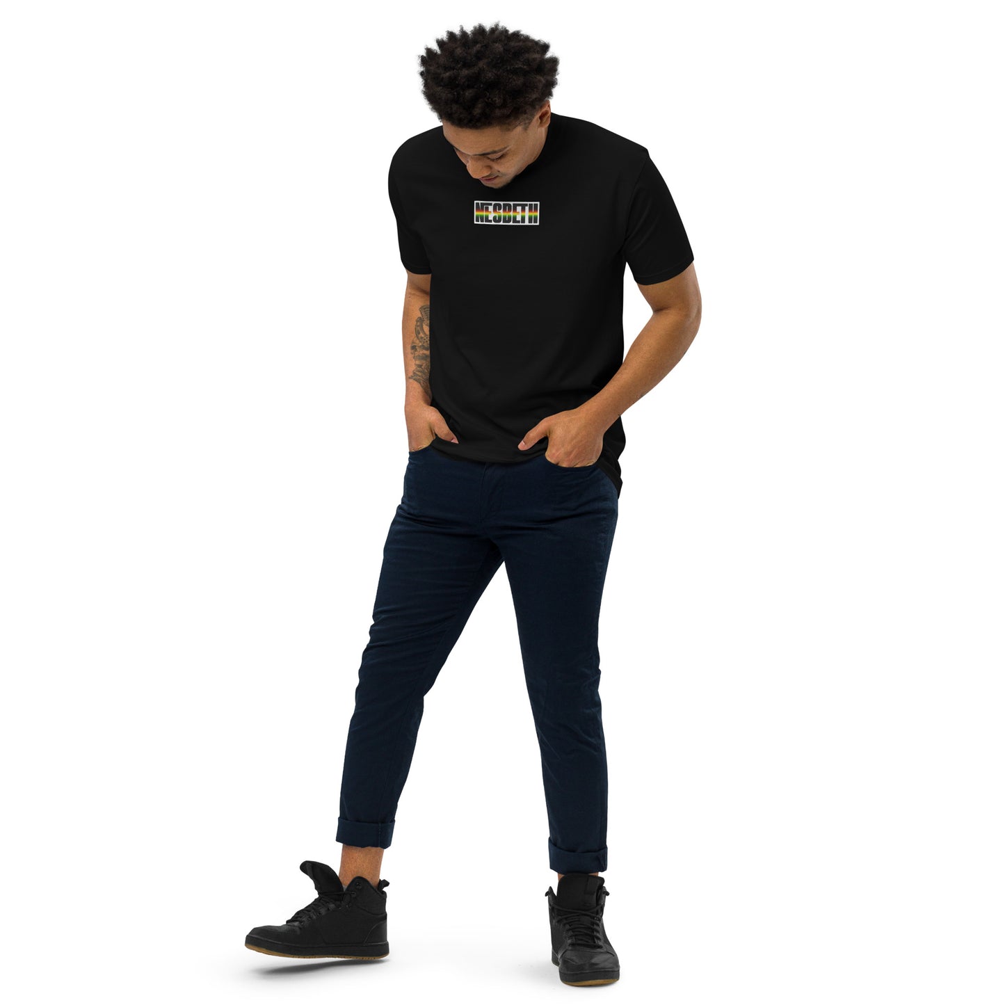 Men’s “Live Your Life” premium heavyweight tee