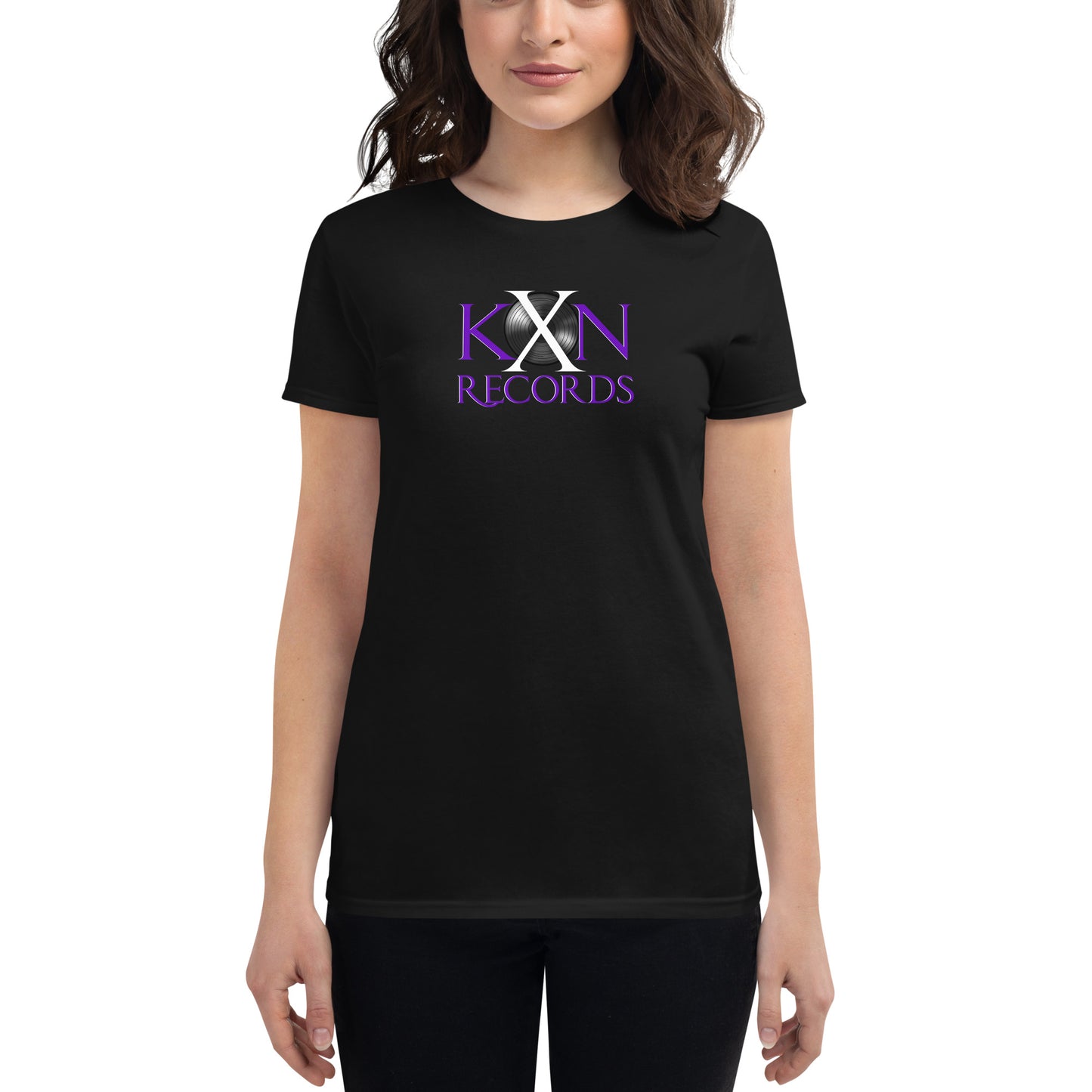 Women's KXN Records short sleeve t-shirt