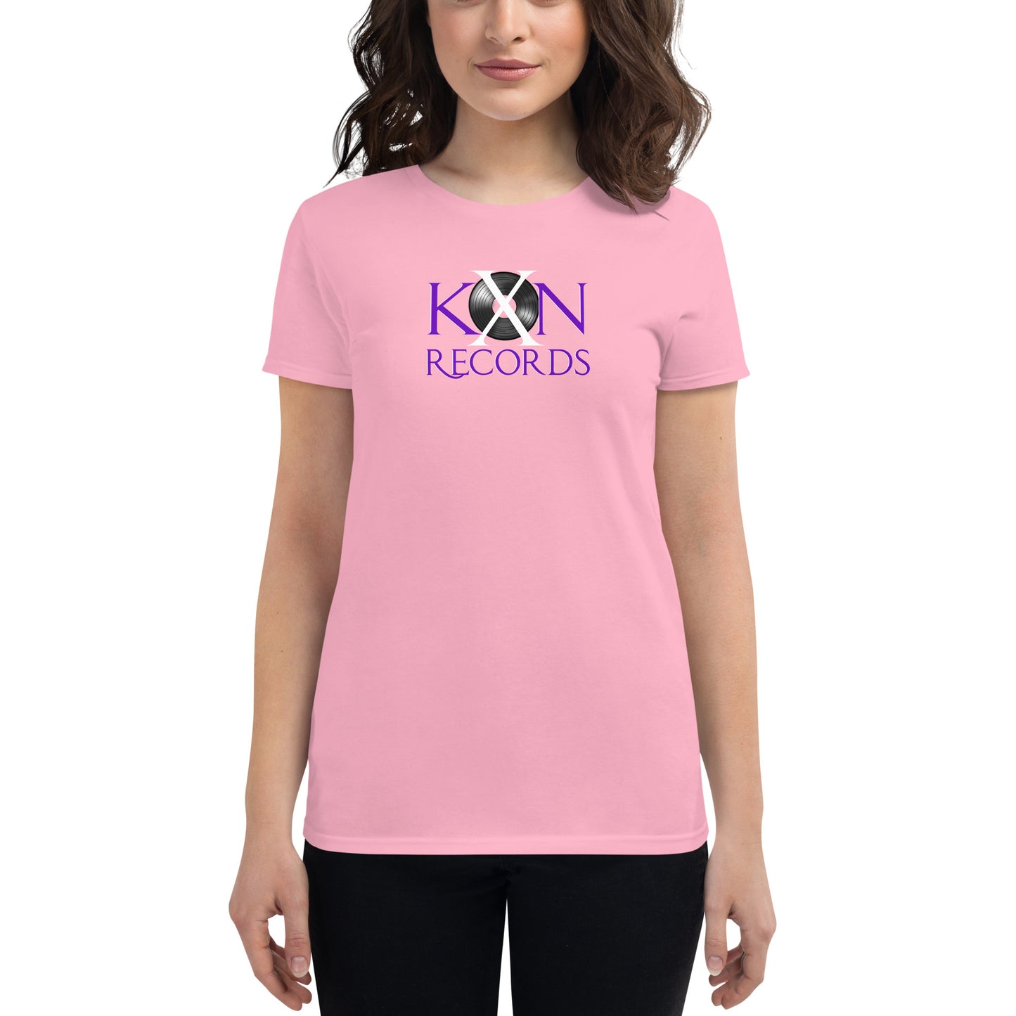 Women's KXN Records short sleeve t-shirt